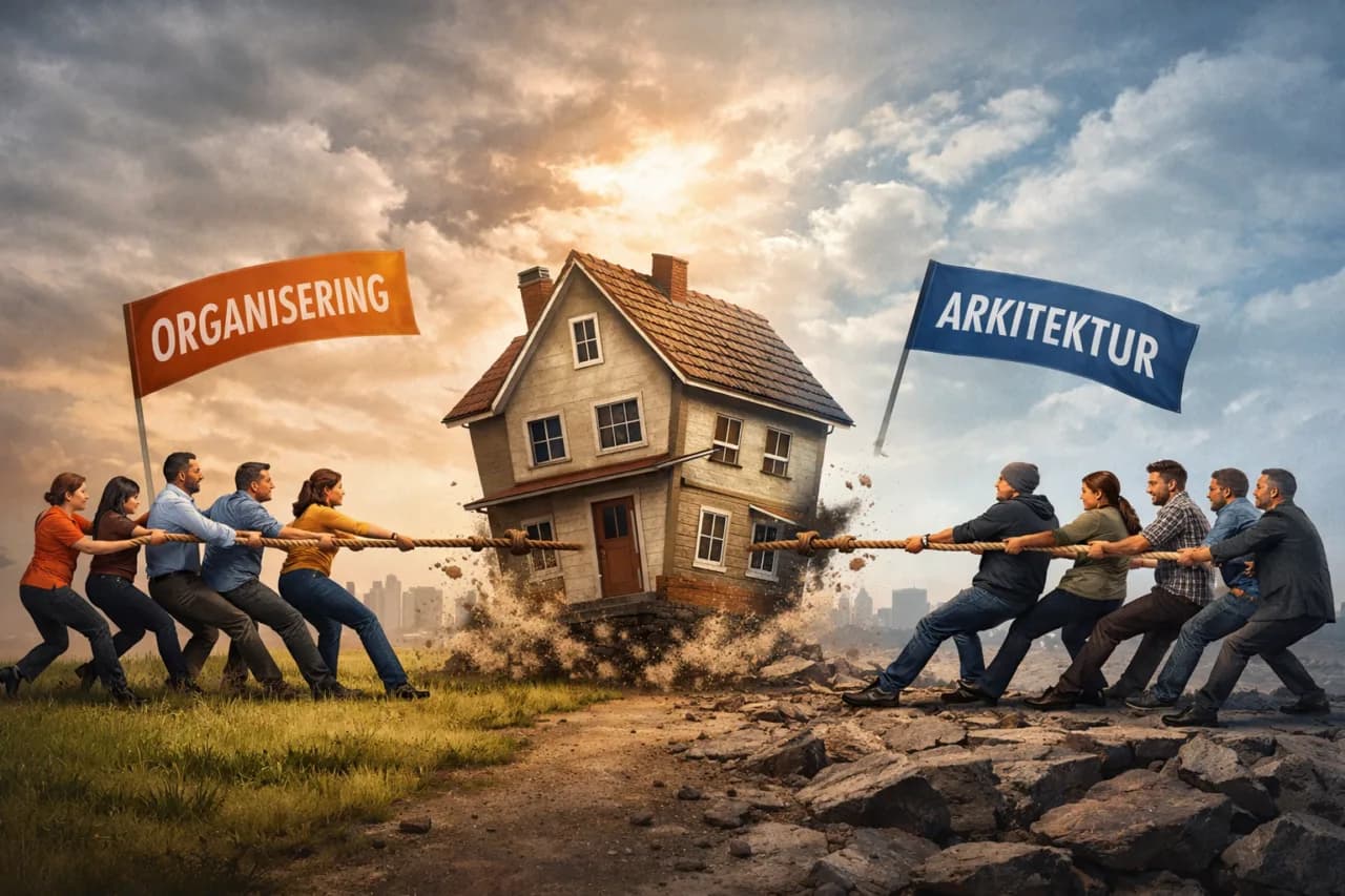 Why organisation almost always wins over architecture