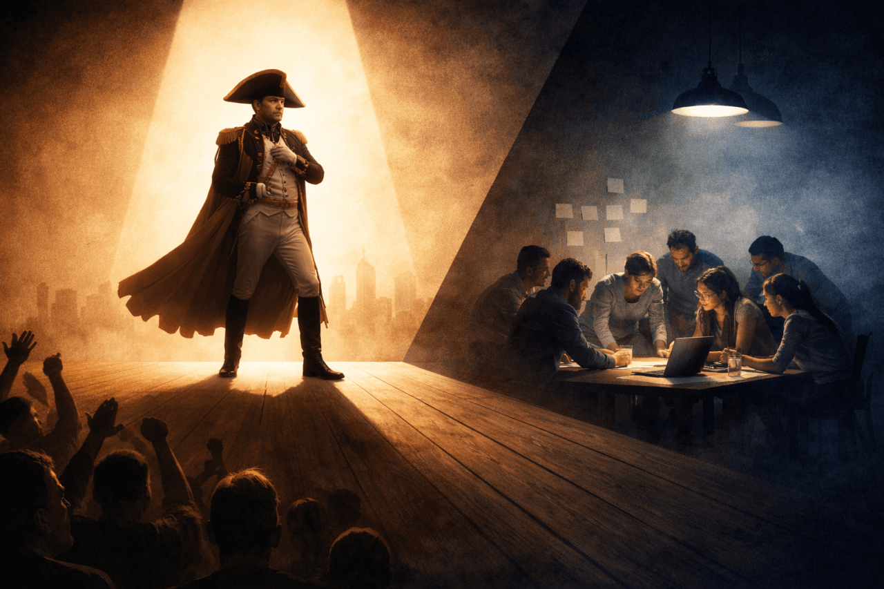 Hvilken vej svinger ledelsespendulet?