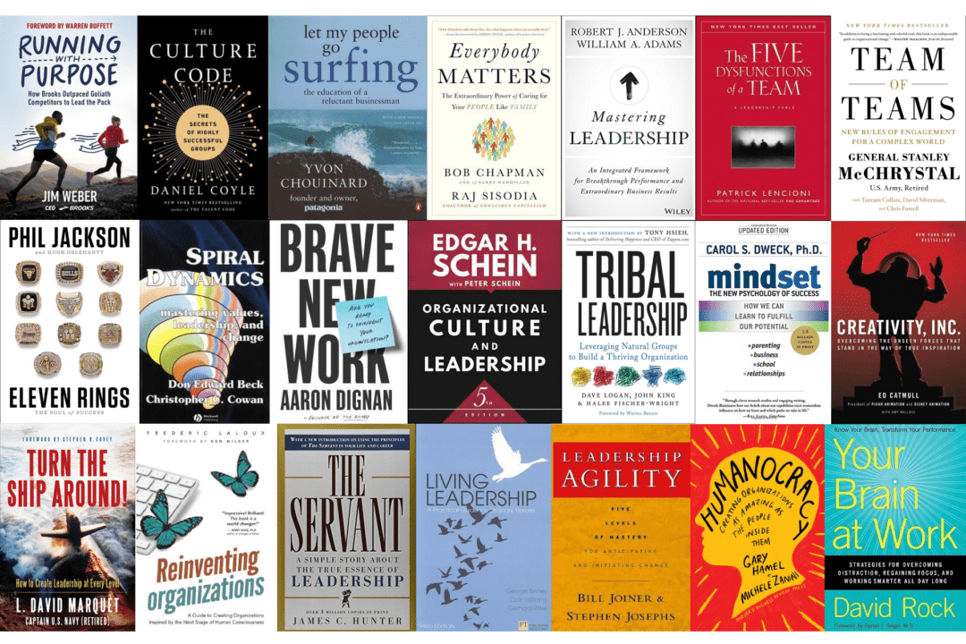 21 Inspirational books on leadership